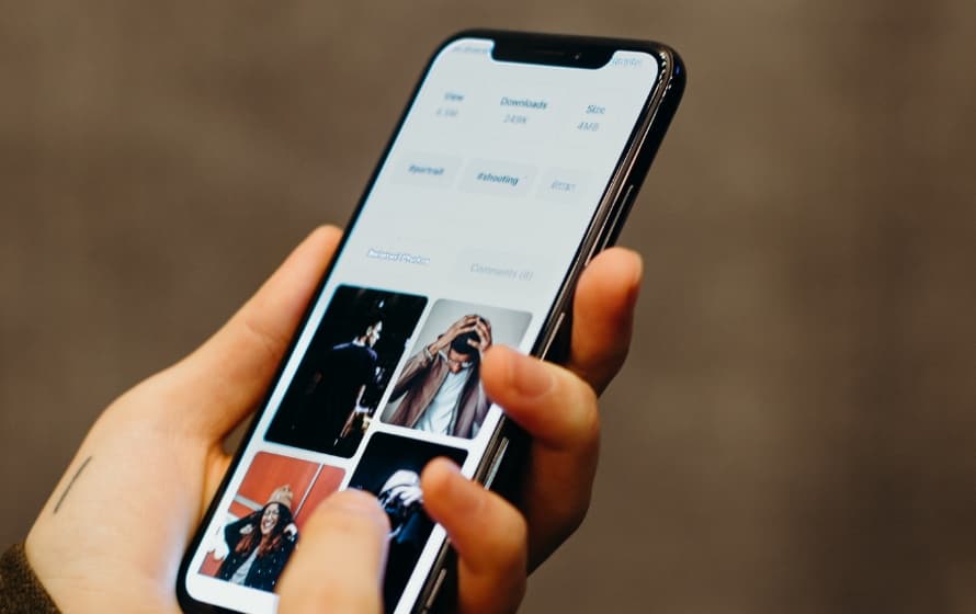 スマートフォンアプリのイメージ画像